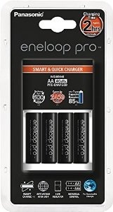 Зарядний пристрій Panasonic Smart-Quick Charger + Eneloop Pro 4AA 2450 mAh NI-MH (K-KJ16HCC40E)
