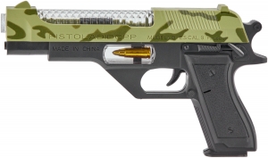 Пистолет свето-звуковой ZIPP Toys Пустынный орел камуфляж (814)
