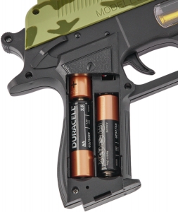 Пистолет свето-звуковой ZIPP Toys Пустынный орел камуфляж (814)