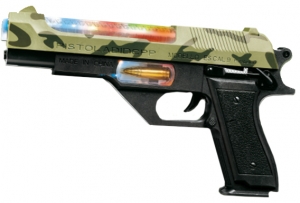 Пістолет світлозвуковою ZIPP Toys Пустельний орел камуфляж (814)