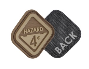 Нашивка на липучке Hazard 4 Diamond Shape Hazard 4 песочная (PAT-H4-CYT)