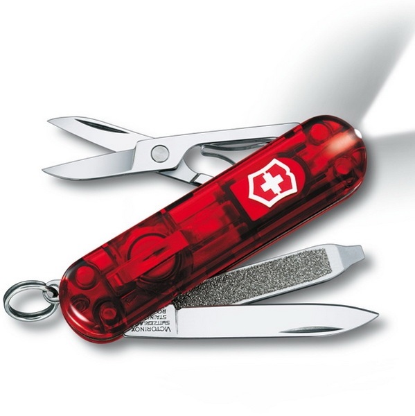 Нож складной Victorinox SwissLite Rubi (0.6228.T) — купить в Украине | Прицел