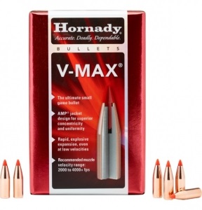 Куля Hornady V-MAX .224 50 гр / 3.24 грам (22261)
