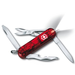 Нож складной Victorinox Midnite Manager Ruby с ручкой (0.6366.T)