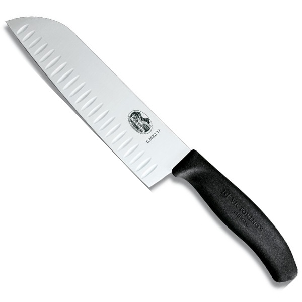 Ніж кухонний Victorinox Santoku Fibrox (6.8523.17) — купити в Україні | Приціл