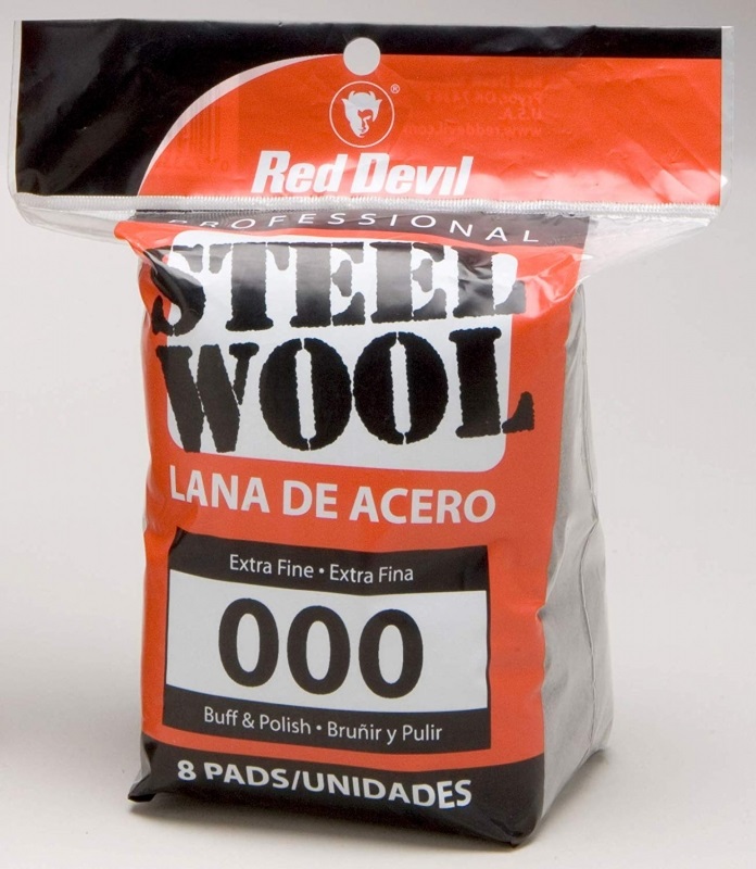 Стальная вата Red Devil Steel Wool 000 Extra Fine 8 Pads (0321) ― Прицел - охотничий интернет магазин