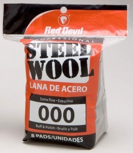 Стальная вата Red Devil Steel Wool 000 Extra Fine 8 Pads (0321)