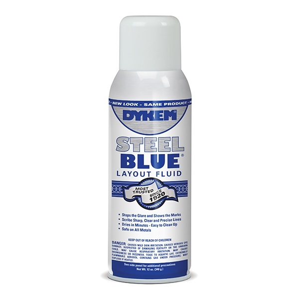 Краска разметочная по металлу Dykem Steel Blue Layout Fluid синяя 120 .