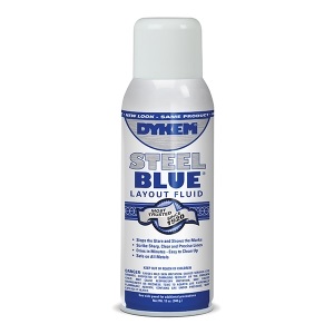 Краска разметочная по металлу Dykem Steel Blue Layout Fluid синяя 120 мл (80300)