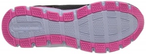 Кроссовки женские U.S. Polo Assn LYDIA Fashion Sneaker (38UA 7.5US) Black/Hot Pink/White