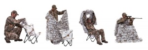 Засідока Ameristep Cover / Predator Hunter 3D Chair &amp; Cover sistem AP Snow (10155A)