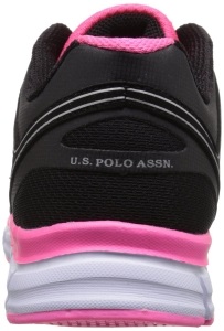 Кроссовки женские U.S. Polo Assn LYDIA Fashion Sneaker (39UA 8.5US) Black/Hot Pink/White