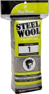 Стальная вата Red Devil Steel Wool 1 Medium 16 Pads (0314)