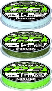 Шнур Sunline New Super PE 150м #0.8/0.148мм 8LB/4кг (1658.08.87)