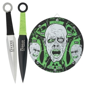 Набір ножів з фіксованим клинком Boker UC Zombie Target and throwers (02UC1530)