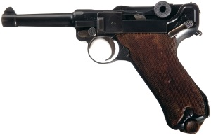 Стартовый пистолет ME Luger P-08 9 мм (190824)