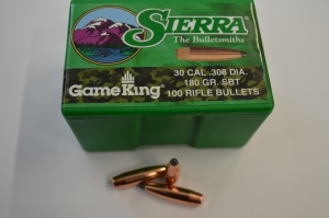 Пуля Sierra GameKing Spitzer Boat Tail .30 180 гран/11,66 грамм 100 штук (2160)