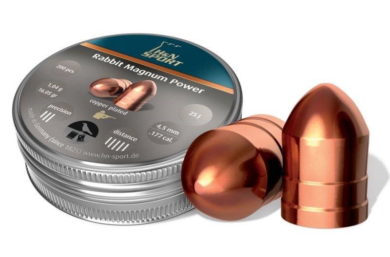 Пули пневматические H&amp;N Rabbit Magnum Power (92264500003) — купить в Украине | Прицел