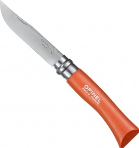 Нож складной Opinel №07 Inox Mandarine (001426)