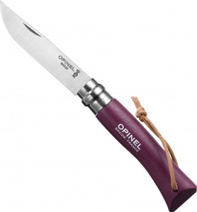 Нож складной Opinel №07 Inox Trekking Baroudeur Fuchsia (001444)