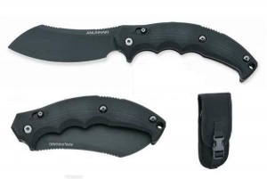 Нож с фиксированным клинком Fox Anunnaki Black handle (FX-505)