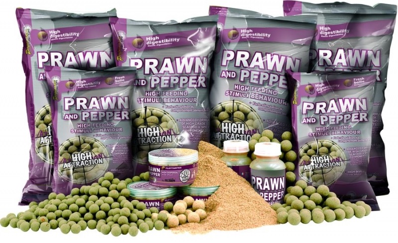 Прикормка Starbaits Prawn &amp; Pepper Stick mix 1 кг (32.64.62) — купити в Україні | Приціл