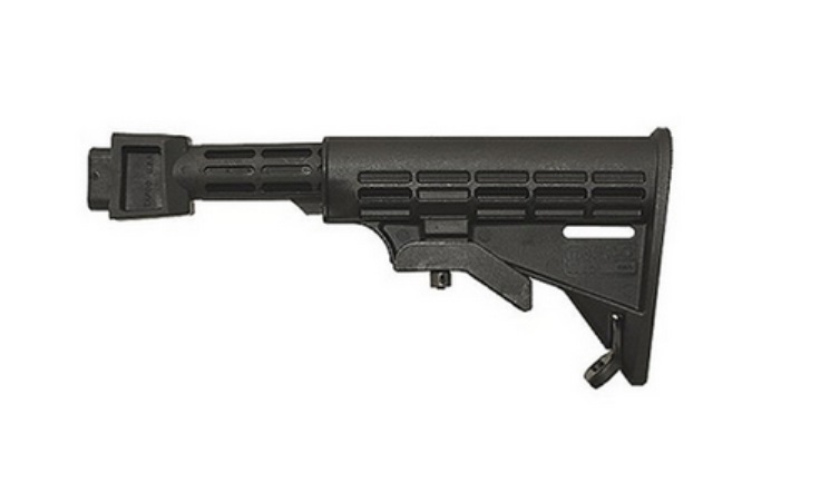 Приклад Tapco T6 для АК регульований телескопічний (для фрезерованной версії АК) (STK06161 BLK) — купити в Україні | Приціл