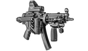 Приклад FAB Defense для MP5 складной с регулируемой щекой (uas-mp5)