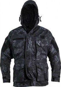 Куртка Skif Tac Smoke Parka w/o liner. Размер - S. Цвет - Kryptek Black (Smoke-KBL-S) ― Прицел - охотничий интернет магазин