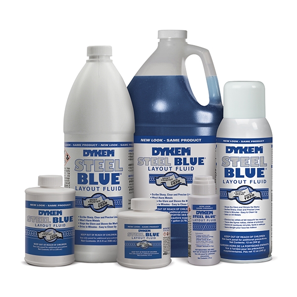 Краска разметочная по металлу Dykem Steel Blue Layout Fluid синяя 240 .