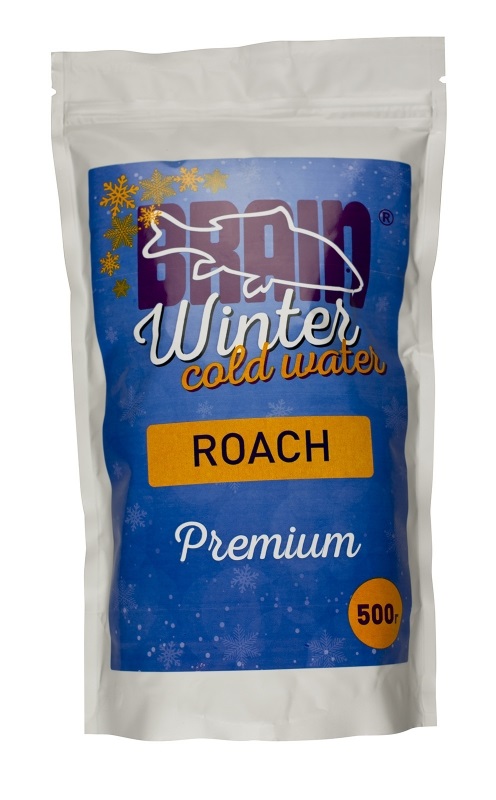 Прикормка Brain Roach зимова 0,5 кг (1858.30.12) — купити в Україні | Приціл