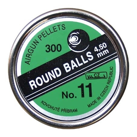 Пули пневматические Kovohute Round Balls Shots No. 11 (F0033085) — купить в Украине | Прицел