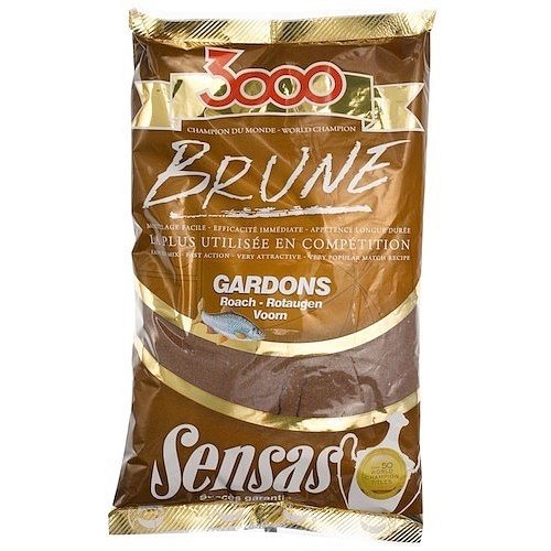 Прикормка Sensas 3000 Brown Big Roach 1 кг (32.26.66) — купить в Украине | Прицел