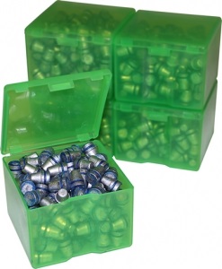 Коробка MTM з двох коробок для куль 3.4 x 3.4 x 2.5 зелений (CAST1-16)