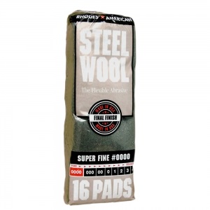 Стальная вата Homax Steel Wool Super Fine 0000 16 Pads (106600-06)
