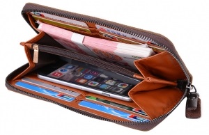 Рюкзак з одного лямкою Denater Blue з гаманцем (DENLBLU-K)
