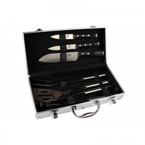 Набор ножей SKIF для пикника в алюминиевом кейсе 6 предметов (Item 5)