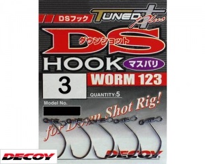 Гачок Decoy Worm 123 DS Hook masubari 3 (1562.02.04)