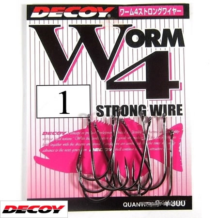 Крючок Decoy Worm 4 Strong Wire 1 (1562.02.61) — купить в Украине | Прицел