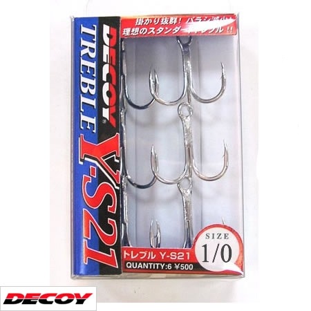 Крючок Decoy Y-S21 1/0 (1562.01.09) — купить в Украине | Прицел