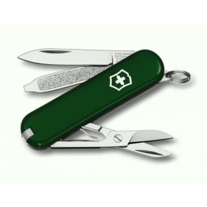 Нож складной Victorinox Сlassic-SD Green (0.6223.4)
