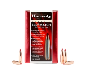 Пуля Hornady ELD Match кал .30 масса 225 гр (14.6 г) 100 шт (30904)
