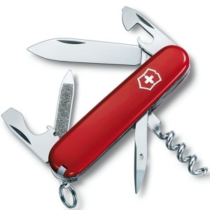 Нож складной Victorinox Swiss Armi Sportsman красный (0.3802)