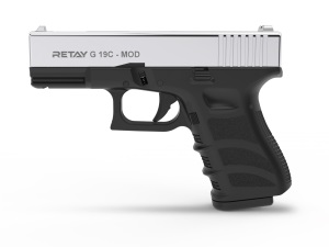 Стартовый пистолет Retay G 19C, 9мм. ,7-зарядный (X614209N)