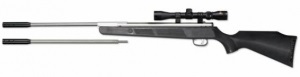 Пневматичеcкая винтовка Beeman Silver Kodiak X2 Gas Ram 4,5 мм 330 м/с, чехол, ОП 4х32 (14290348)