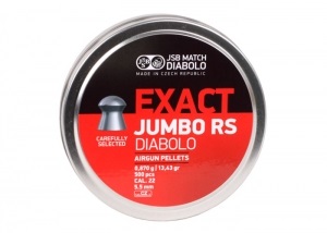 Кулі пневматичні JSB Diablo Exact Jumbo RS 5,52 мм 0,870 грама (500 шт / уп) (546207-500)