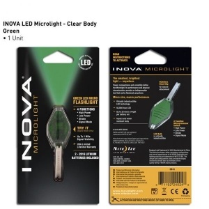 Фонарь Inova Microlight Clear/Green (913592)