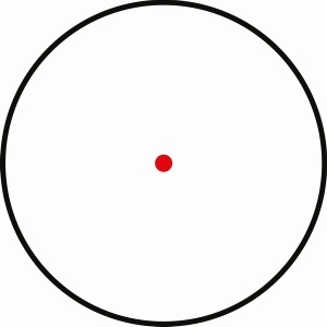 Приціл коліматора Hawke Red Dot 1x25 9-11mm (12110)