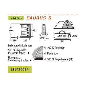 Намет High Peak Caurus 5 (921718)