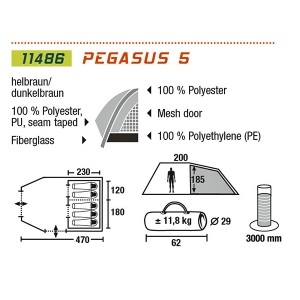 Намет High Peak Pegasus 5 (921719)